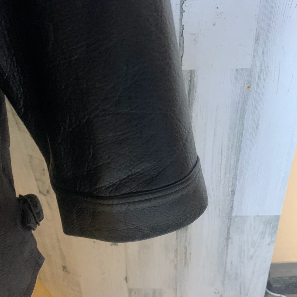 Le Collezioni Structure Leather Jacket - image 6